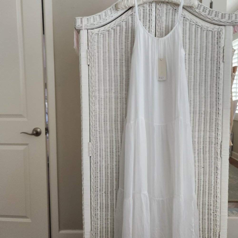 Bellambra Silk blend maxi dress NWT M Made in Italy